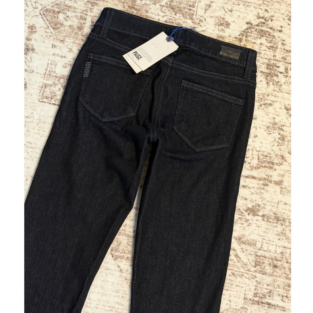 PAIGE Manhattan Bootcut Jeans Women’s 25 Dark Indigo NWT - Picture 6 of 11